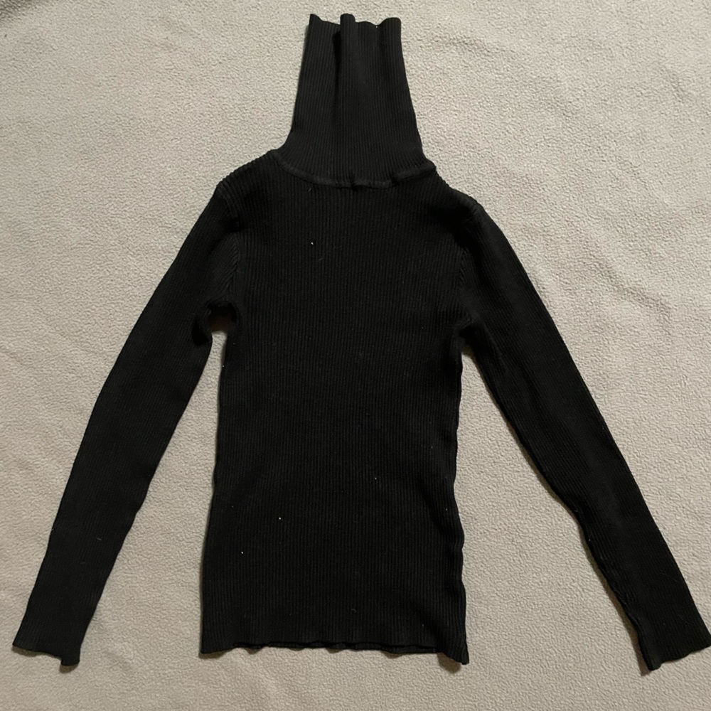 Black turtleneck